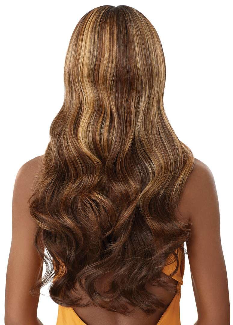 Outre Airtied 100% Fully Hand-Tied Wig - Human Hair Blend - Glam Waves 28" (2) - Image 7
