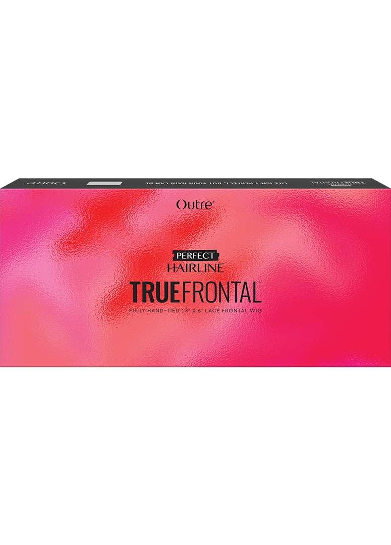 Outre Lace Front Wig -Perfect Hair Line 13X6 - True Frontal Peak 711 (DR CORAL PINK MELT) - Image 8