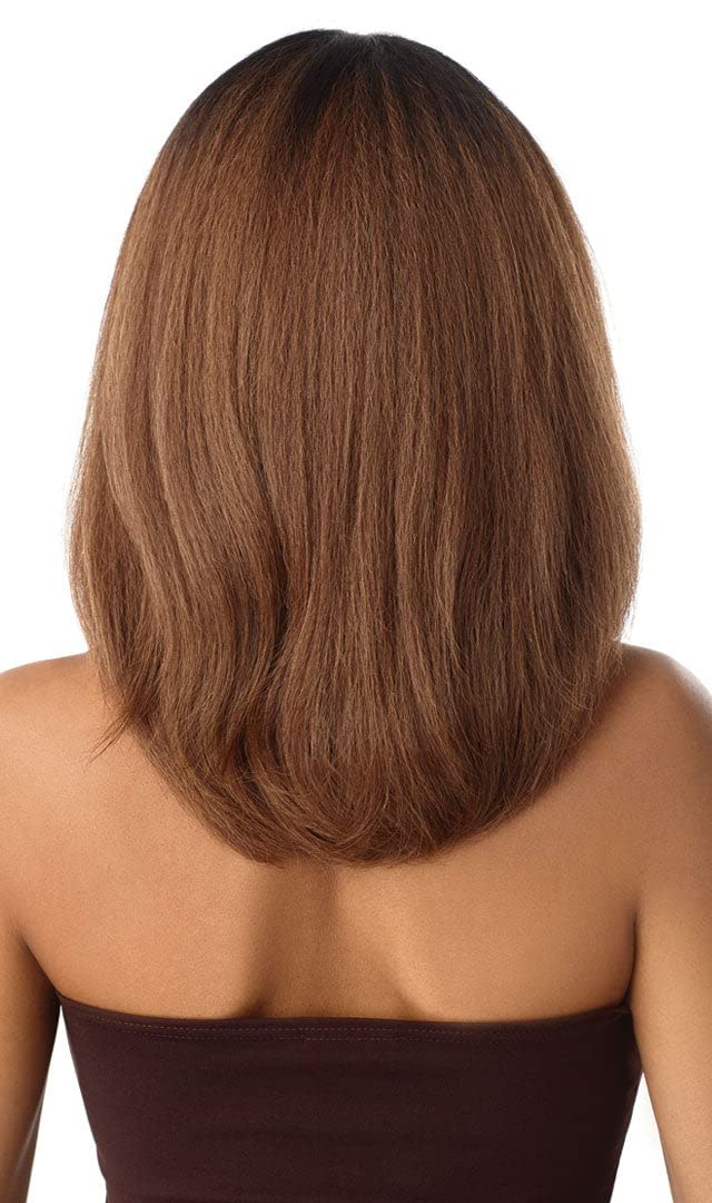 Outre Neesha Soft & Natural Synthetic Swiss Lace Front Wig NEESHA 201 (DRFF2/BTSC) - Image 3