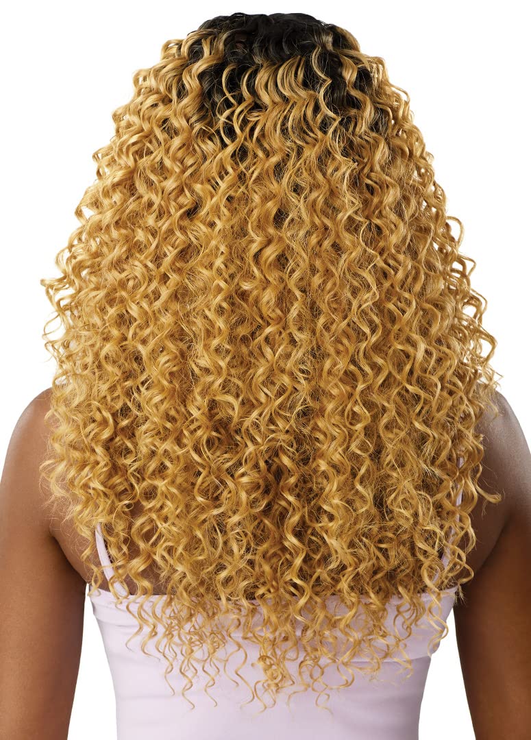 Outre Purple Pack Brazilian Boutique Dominican Curl 182022 (DARK BURGUNDY 950) - Image 3